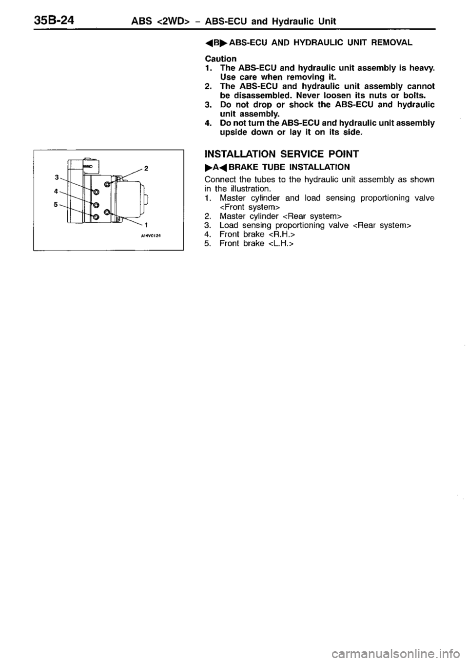 MITSUBISHI TRITON 1997 Workshop Manual MITSUBISHI TRITON 1997 Workshop Manual