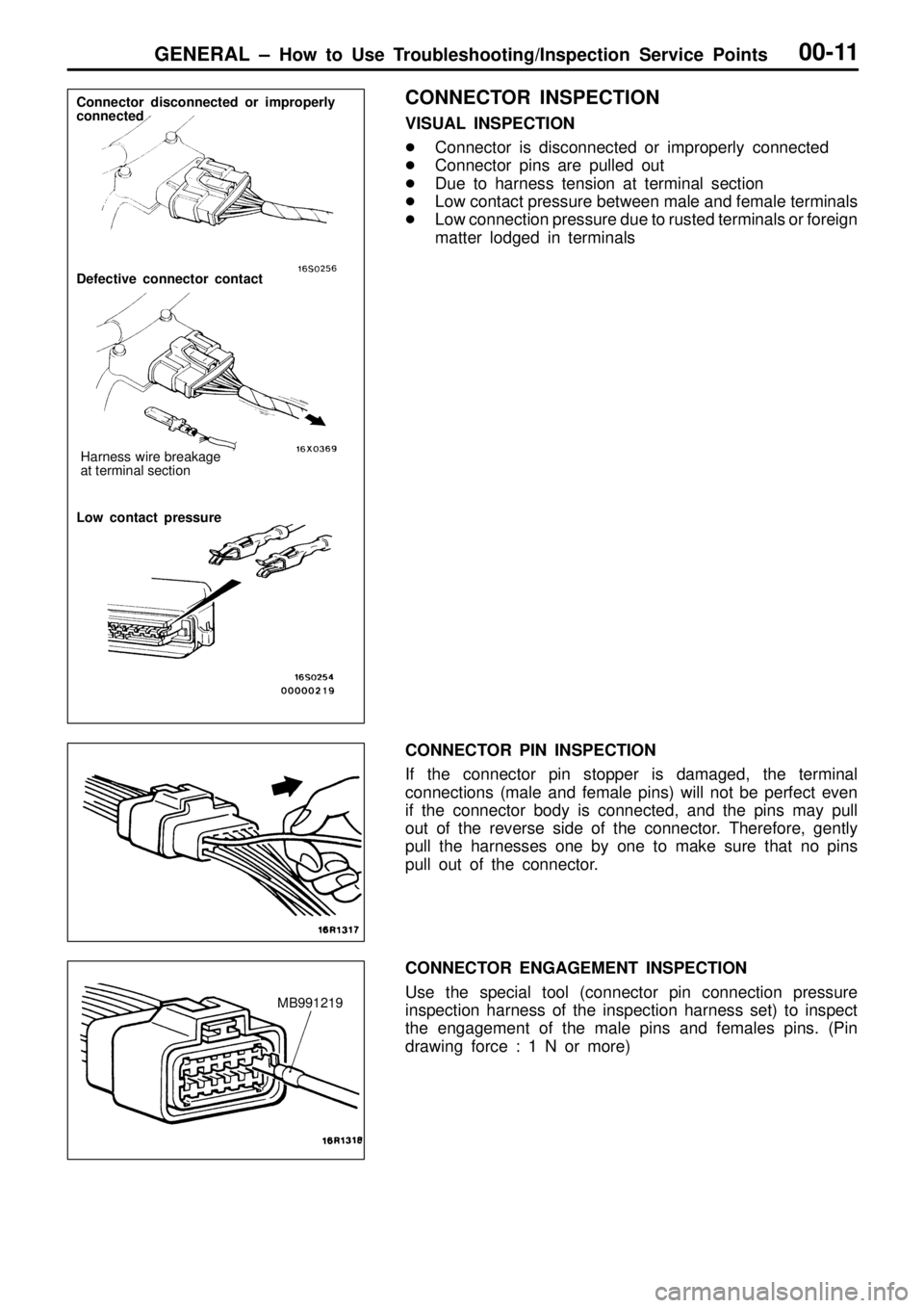 MITSUBISHI TRITON 1997 User Guide 