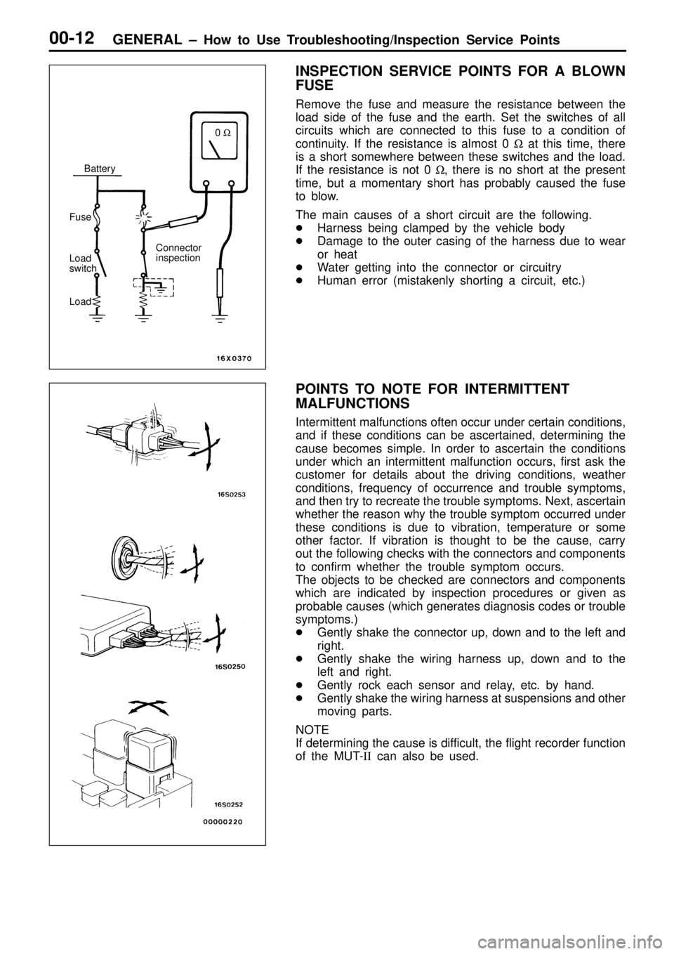 MITSUBISHI TRITON 1997 User Guide 
