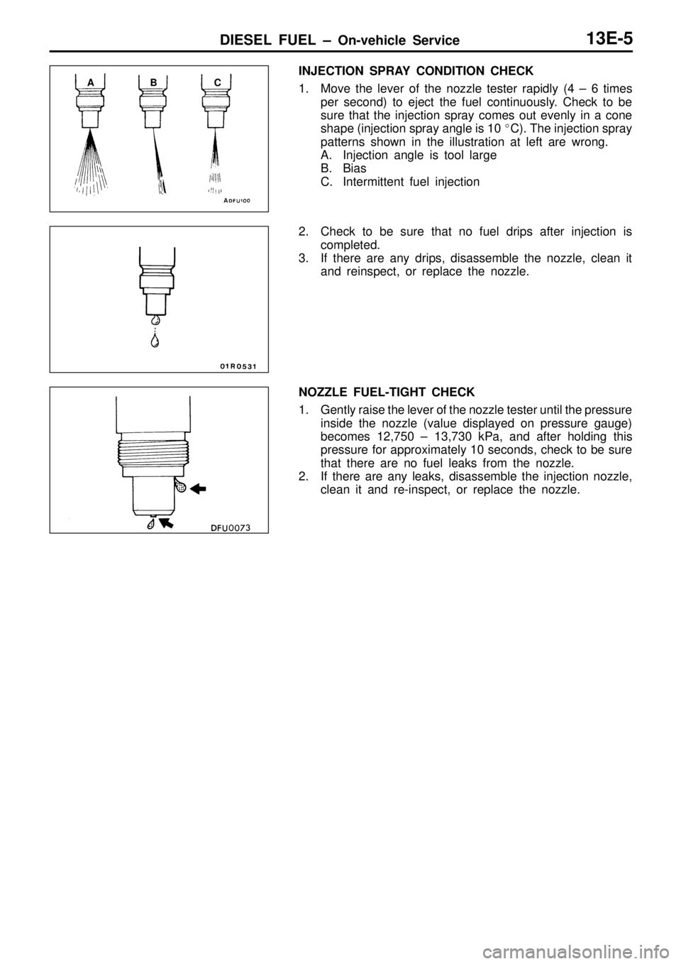 MITSUBISHI TRITON 1997 Workshop Manual MITSUBISHI TRITON 1997 Workshop Manual