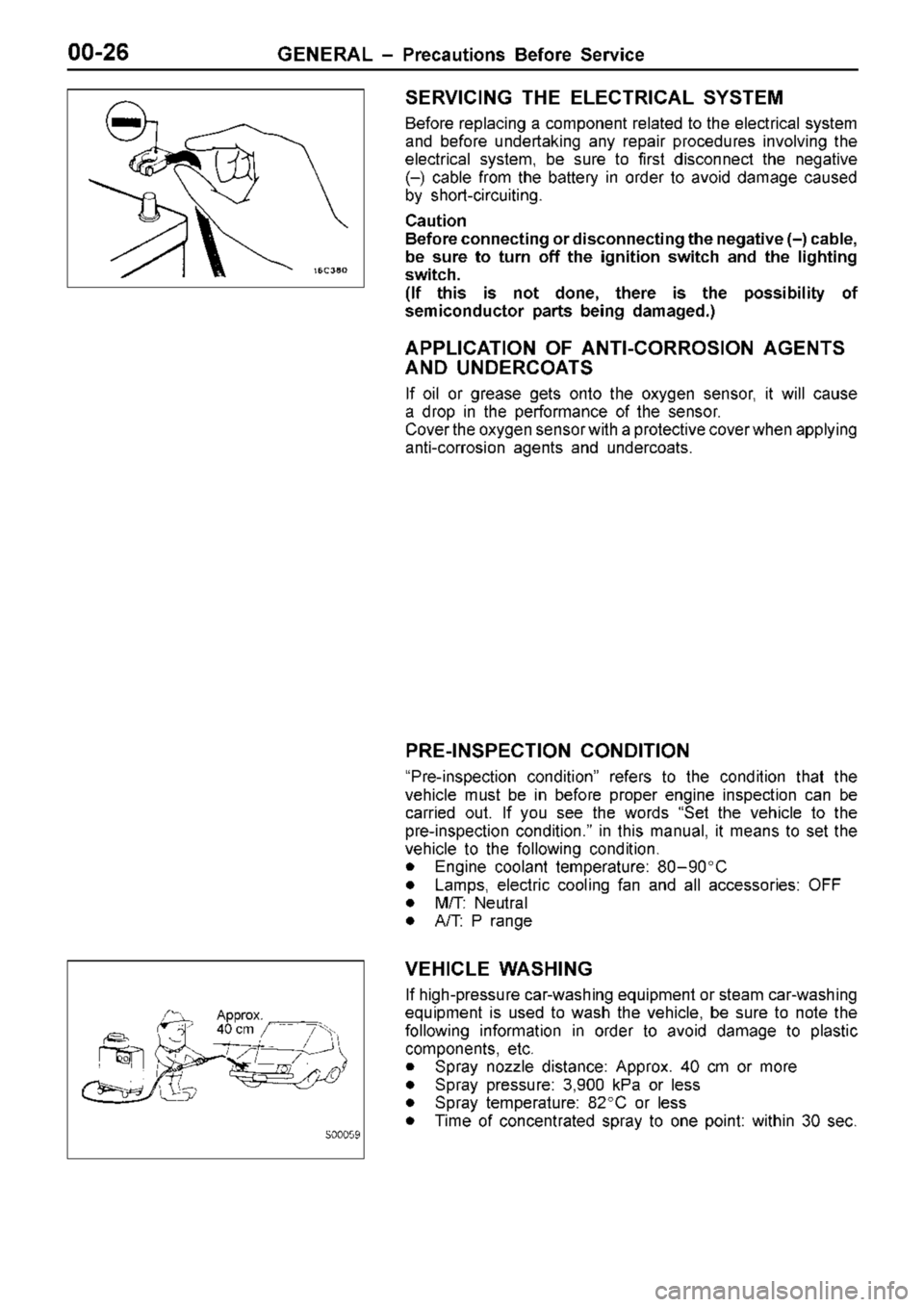 MITSUBISHI TRITON 1997 Owners Manual 