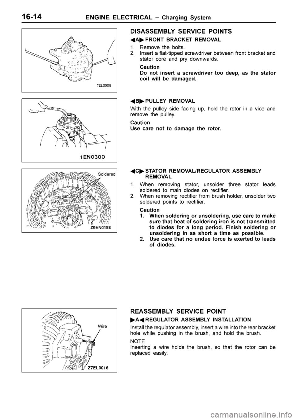 MITSUBISHI TRITON 1997  Workshop Manual W
ir e 