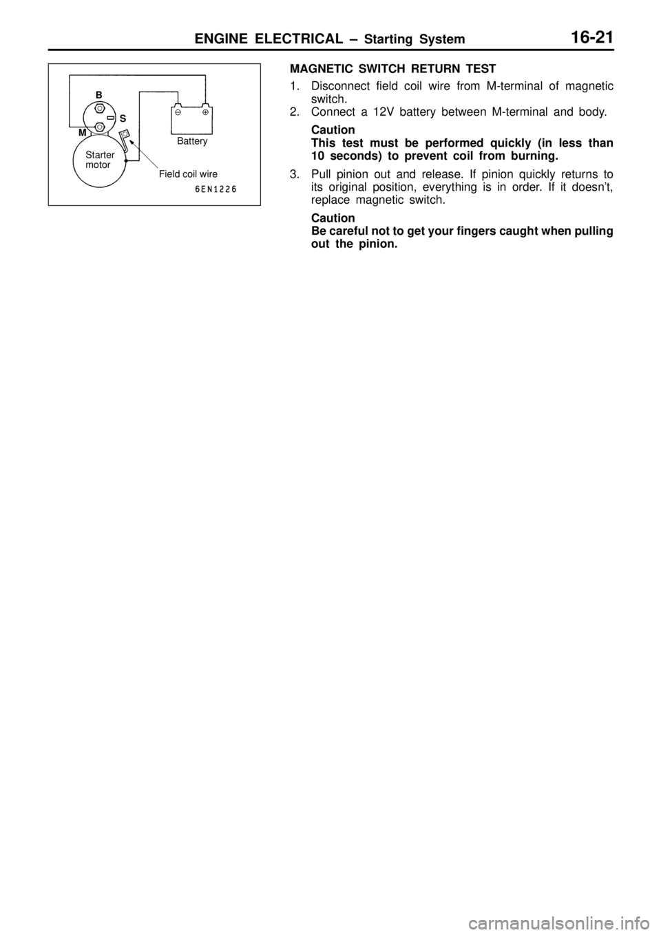 MITSUBISHI TRITON 1997 Workshop Manual MITSUBISHI TRITON 1997 Workshop Manual