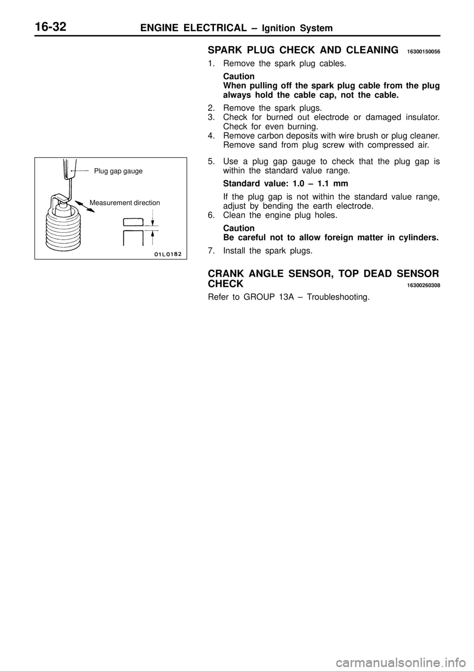 MITSUBISHI TRITON 1997 Workshop Manual MITSUBISHI TRITON 1997 Workshop Manual