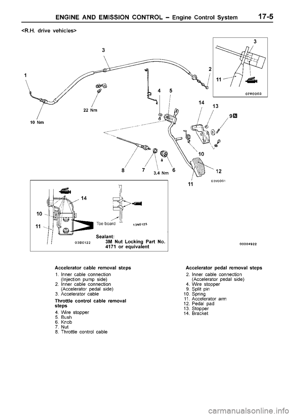 MITSUBISHI TRITON 1997 Workshop Manual 2
2 N m
9
1 4
1 0
1 1 MITSUBISHI TRITON 1997 Workshop Manual 2
2 N m
9
1 4
1 0
1 1
