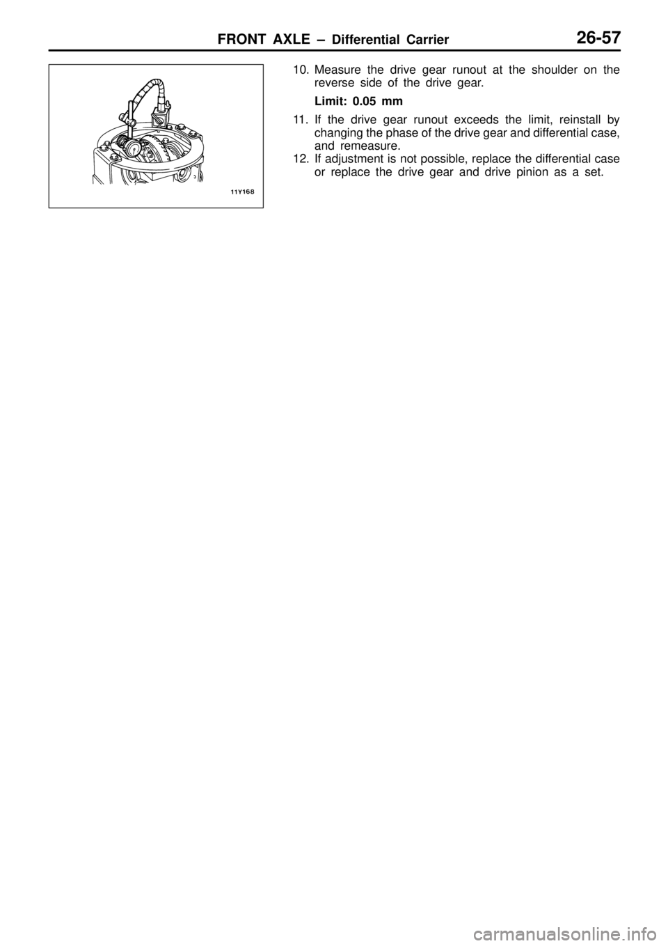 MITSUBISHI TRITON 1997  Workshop Manual 