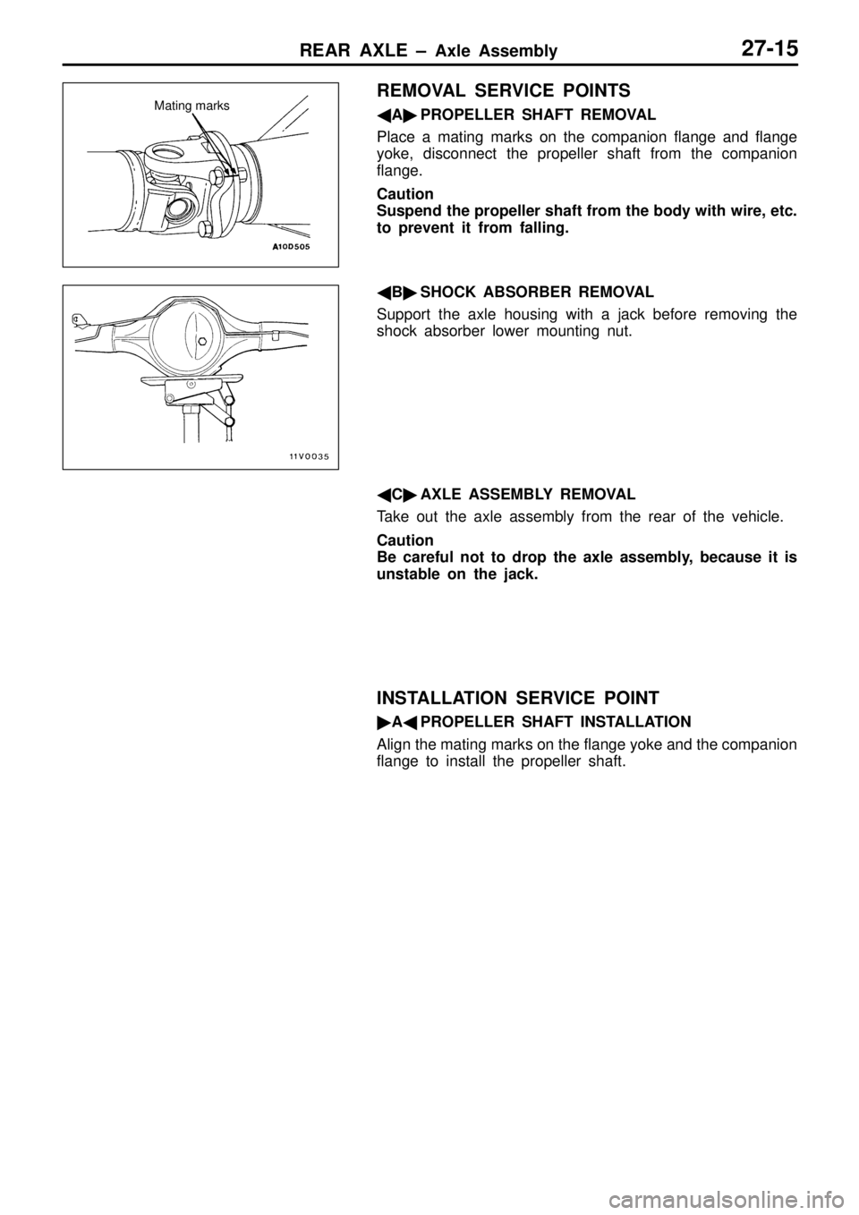 MITSUBISHI TRITON 1997 Workshop Manual MITSUBISHI TRITON 1997 Workshop Manual