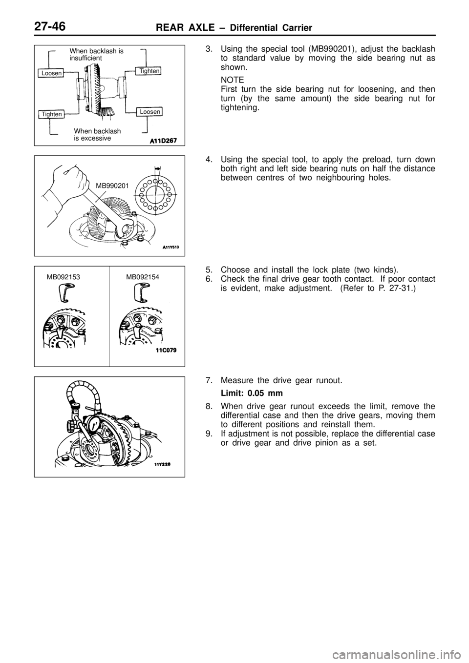 MITSUBISHI TRITON 1997 Workshop Manual M
B092153 MB092154 MITSUBISHI TRITON 1997 Workshop Manual M
B092153 MB092154
