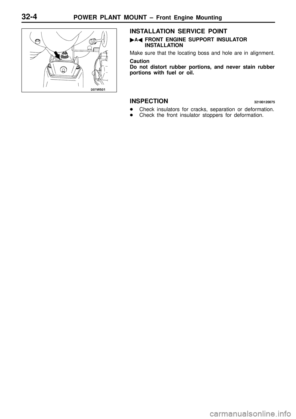 MITSUBISHI TRITON 1997  Workshop Manual 