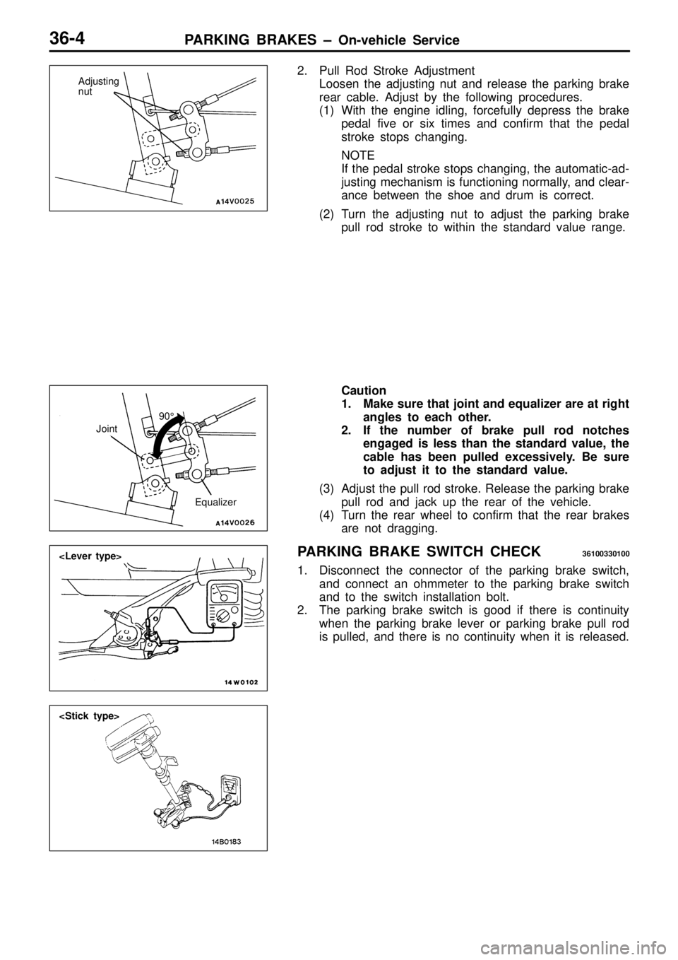 MITSUBISHI TRITON 1997  Workshop Manual J
o in t
Equaliz e r
9
05 <
S tic k  t y p e>     