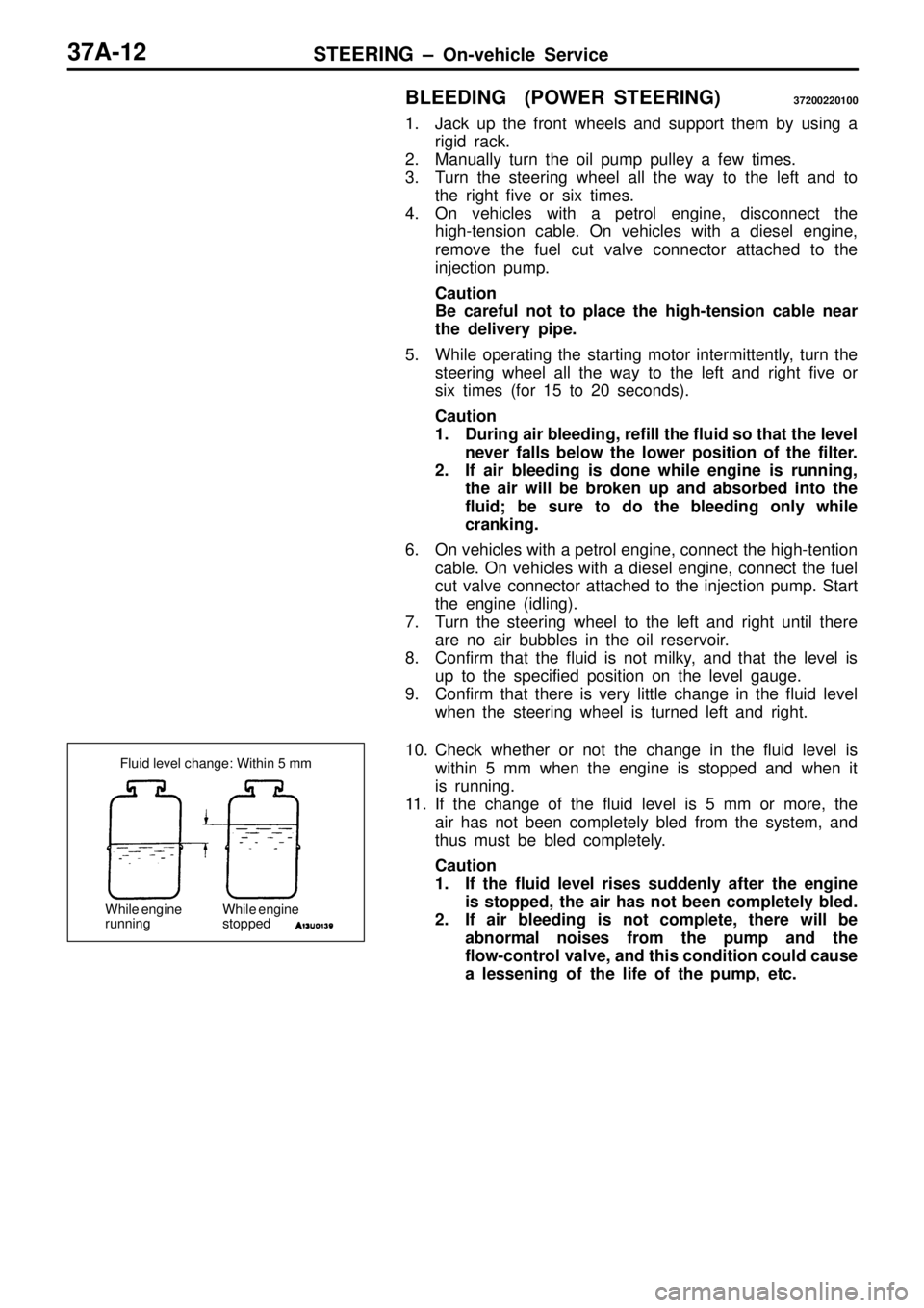 MITSUBISHI TRITON 1997  Workshop Manual 