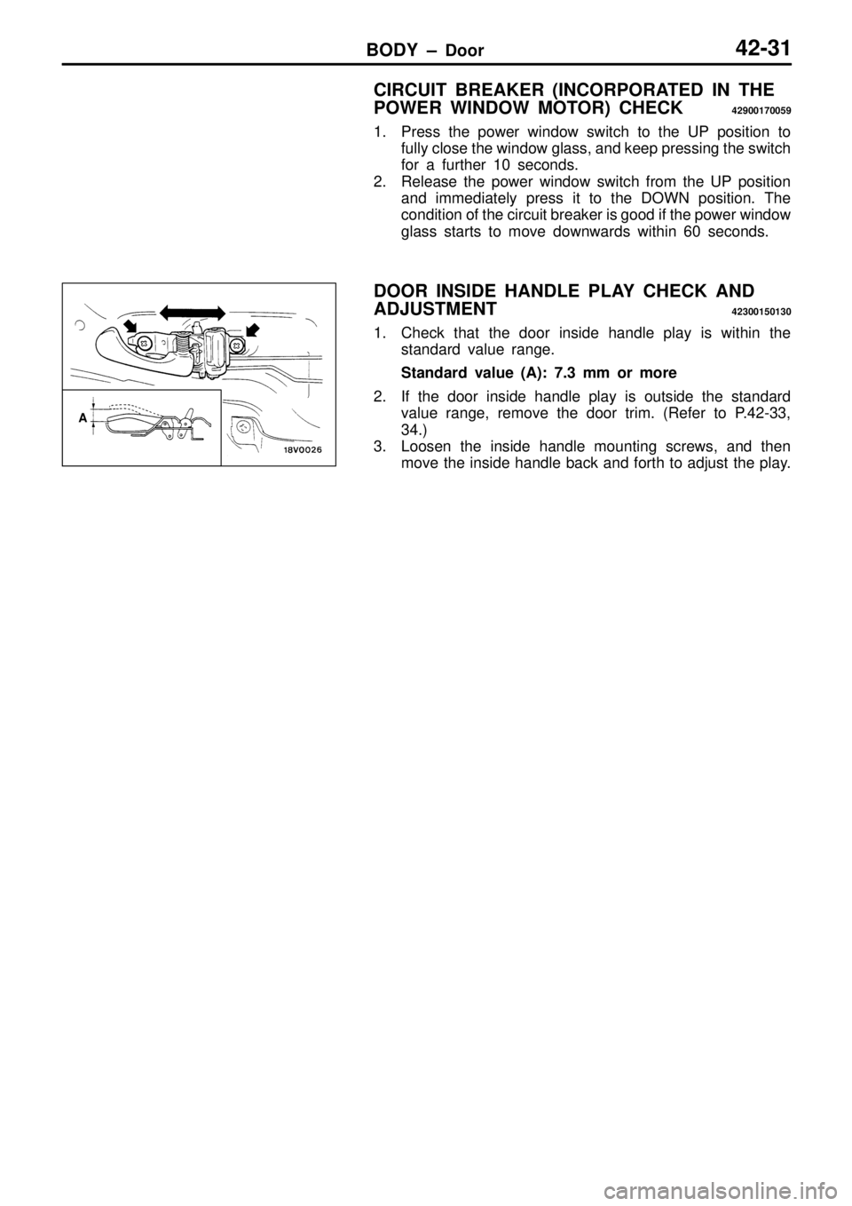 MITSUBISHI TRITON 1997 Workshop Manual MITSUBISHI TRITON 1997 Workshop Manual