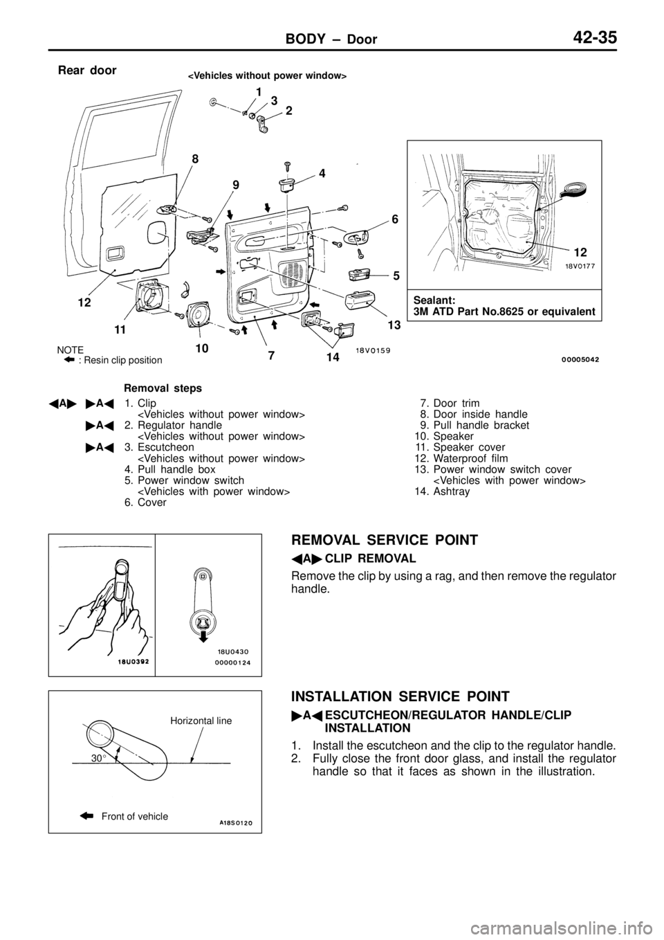 MITSUBISHI TRITON 1997 Workshop Manual MITSUBISHI TRITON 1997 Workshop Manual