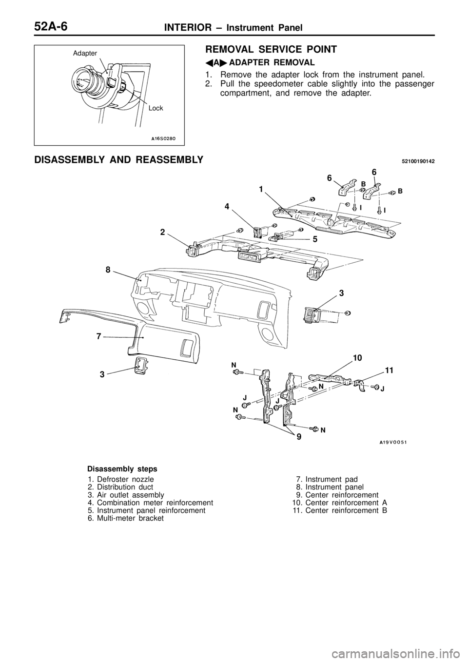 MITSUBISHI TRITON 1997  Workshop Manual L
ock   