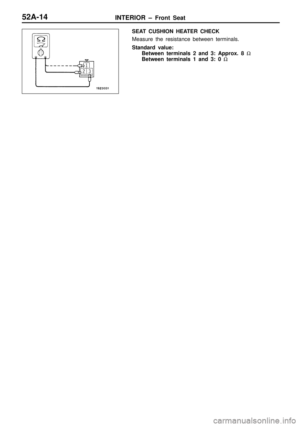 MITSUBISHI TRITON 1997  Workshop Manual 