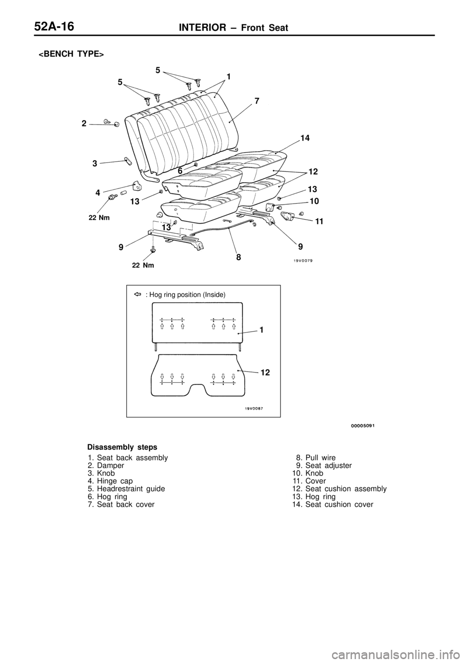 MITSUBISHI TRITON 1997  Workshop Manual 