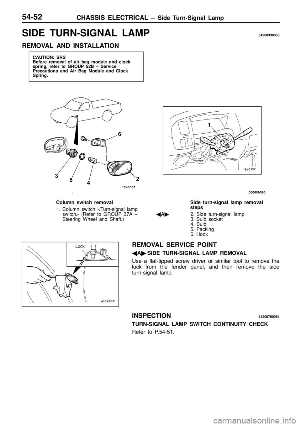MITSUBISHI TRITON 1997 Workshop Manual MITSUBISHI TRITON 1997 Workshop Manual