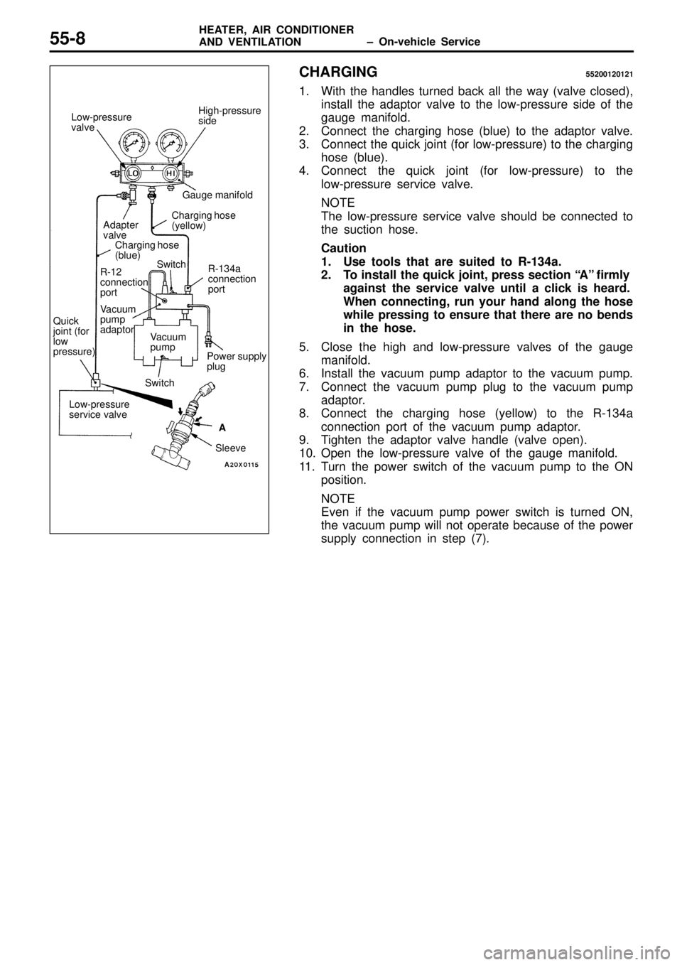 MITSUBISHI TRITON 1997  Workshop Manual 