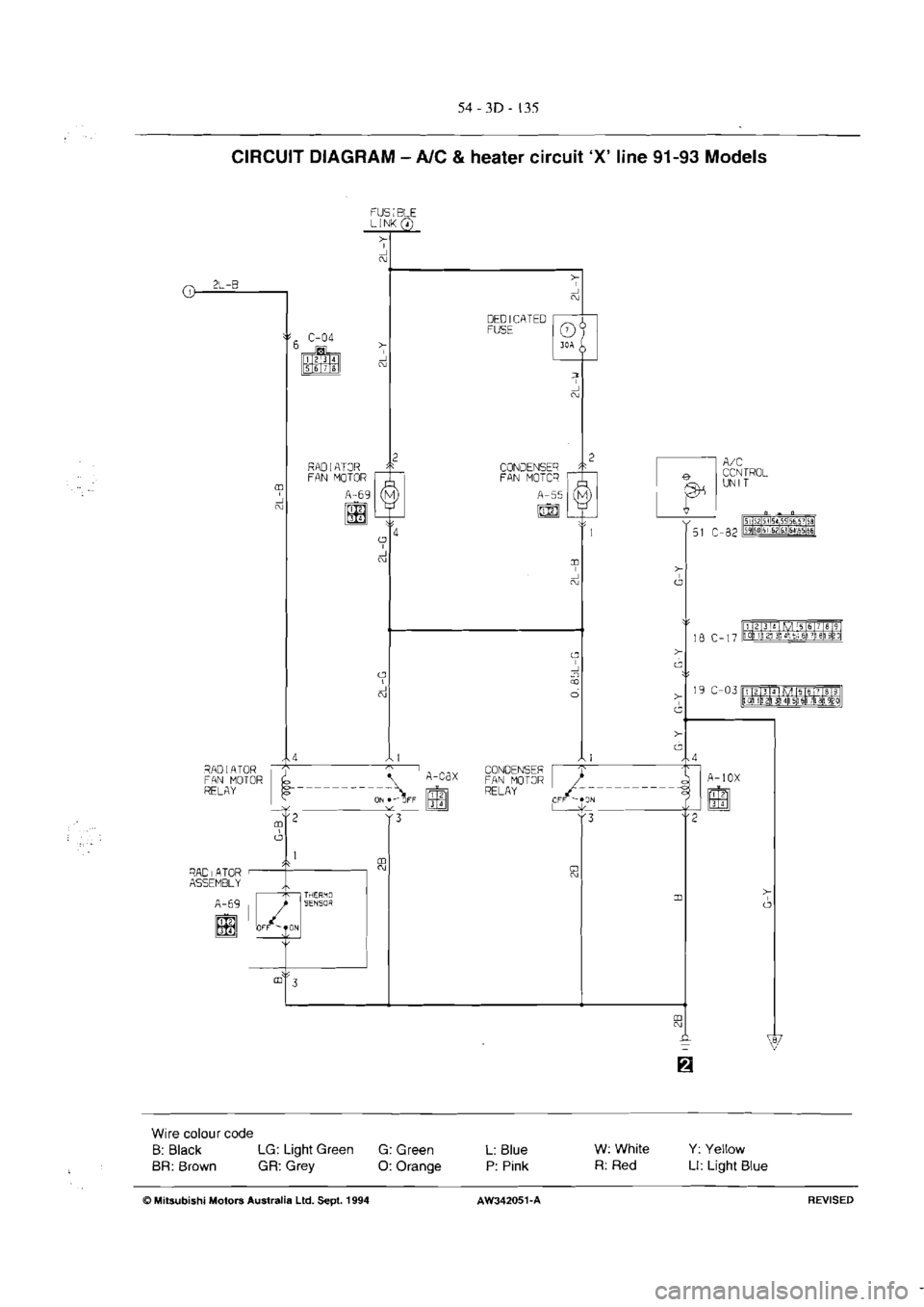 MITSUBISHI VERADA 1995  Workshop Manual 