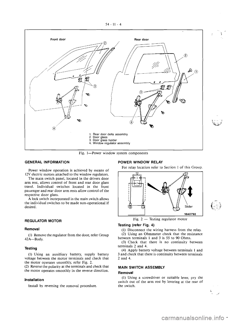 MITSUBISHI VERADA 1995 Workshop Manual MITSUBISHI VERADA 1995 Workshop Manual