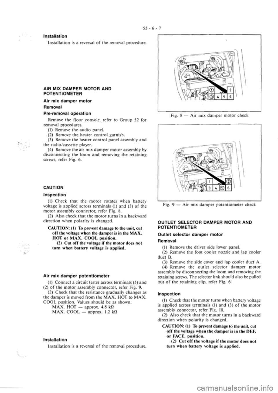 MITSUBISHI VERADA 1995 Workshop Manual MITSUBISHI VERADA 1995 Workshop Manual