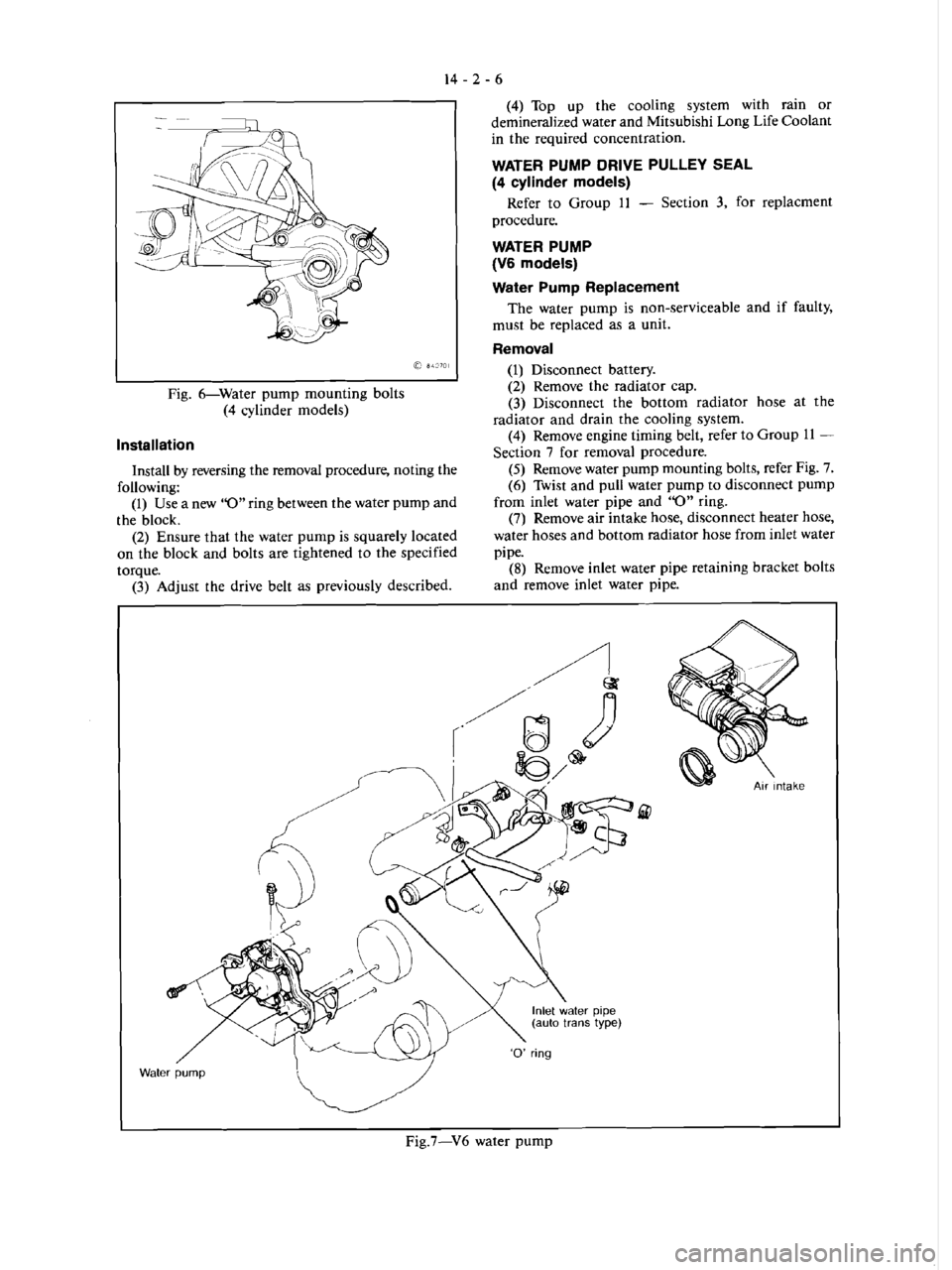 MITSUBISHI VERADA 1995 Workshop Manual MITSUBISHI VERADA 1995 Workshop Manual