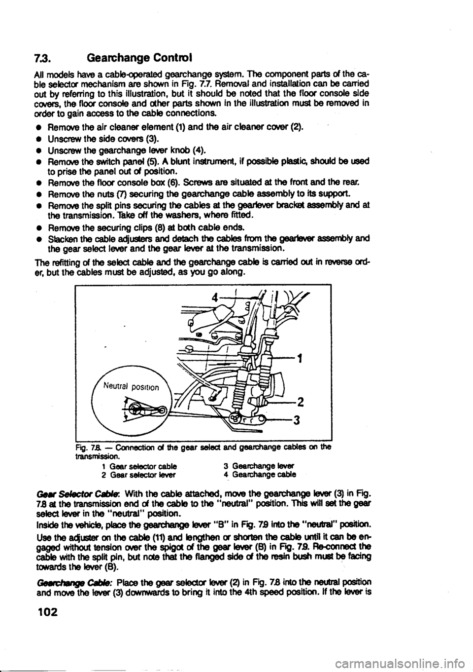 MITSUBISHI SPACE RUNNER 1991 Owners Manual MITSUBISHI SPACE RUNNER 1991 Owners Manual