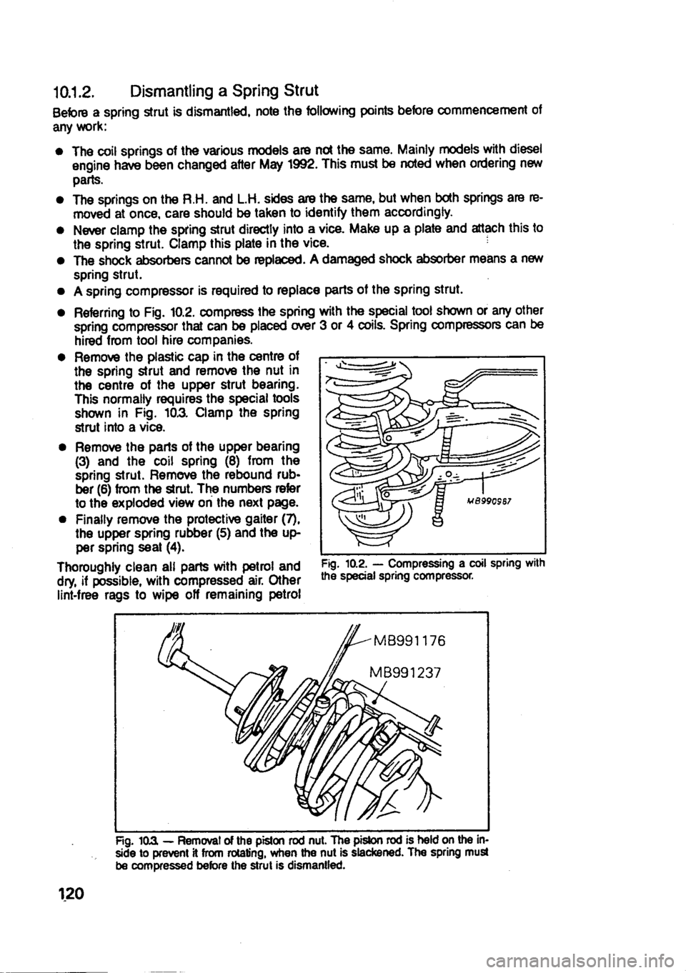 MITSUBISHI SPACE RUNNER 1991 Owners Manual MITSUBISHI SPACE RUNNER 1991 Owners Manual