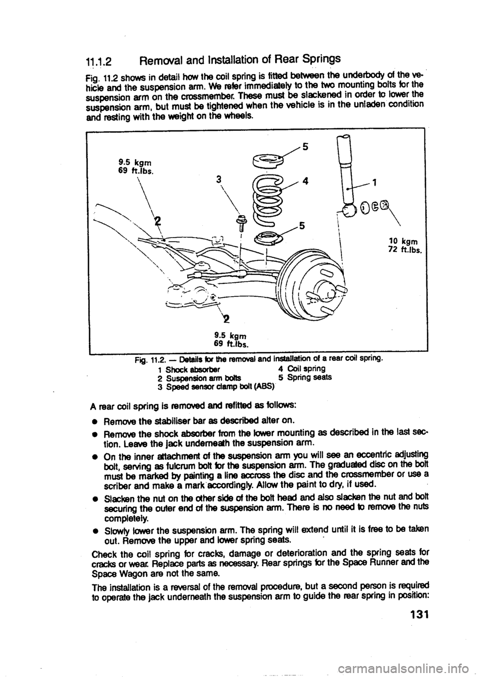 MITSUBISHI SPACE RUNNER 1991 Owners Manual MITSUBISHI SPACE RUNNER 1991 Owners Manual