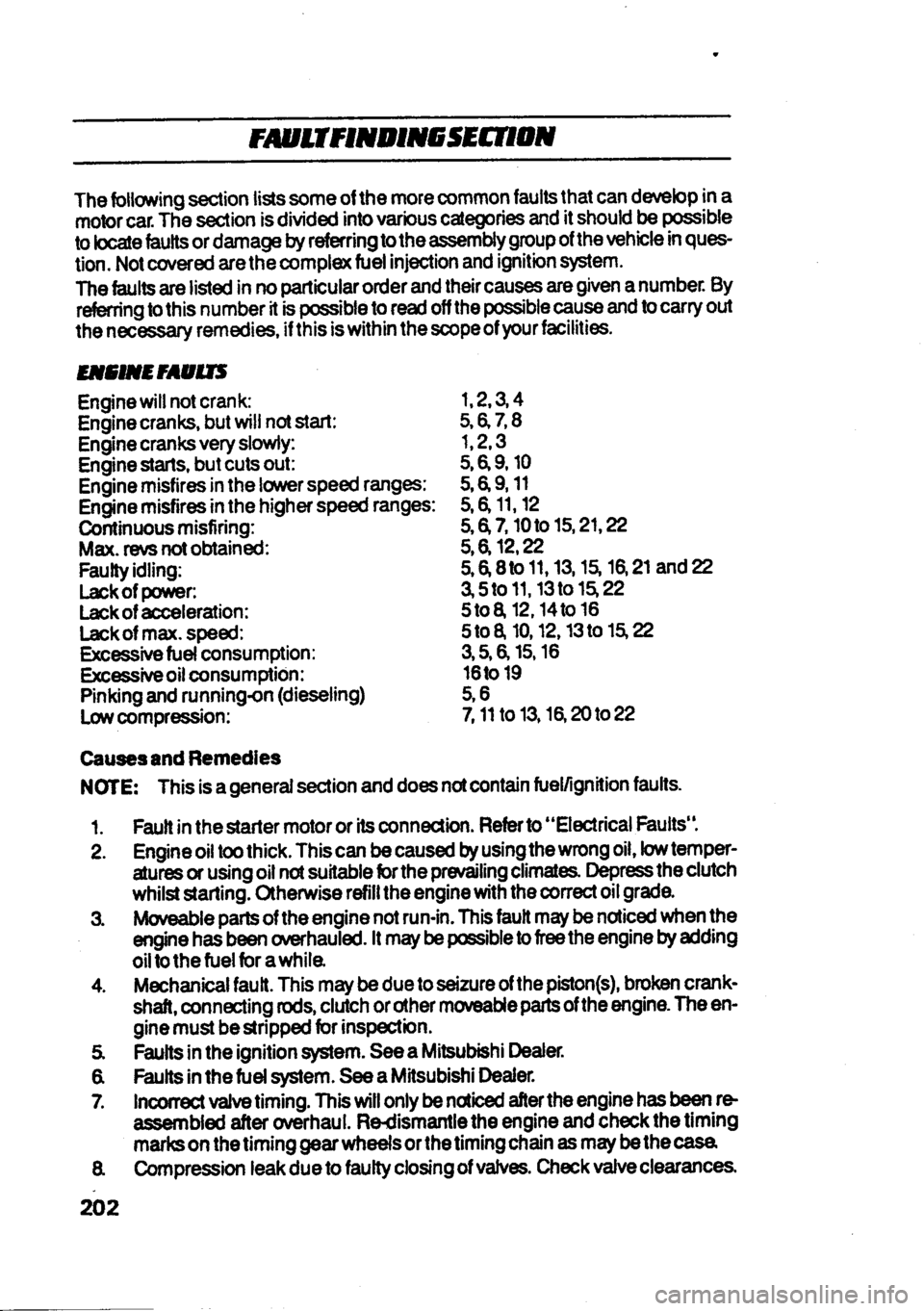 MITSUBISHI SPACE RUNNER 1991 Owners Manual MITSUBISHI SPACE RUNNER 1991 Owners Manual