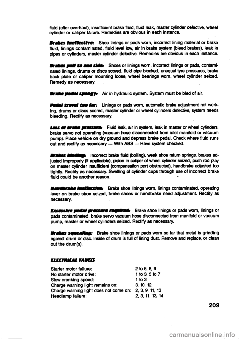 MITSUBISHI SPACE RUNNER 1991 Owners Manual MITSUBISHI SPACE RUNNER 1991 Owners Manual