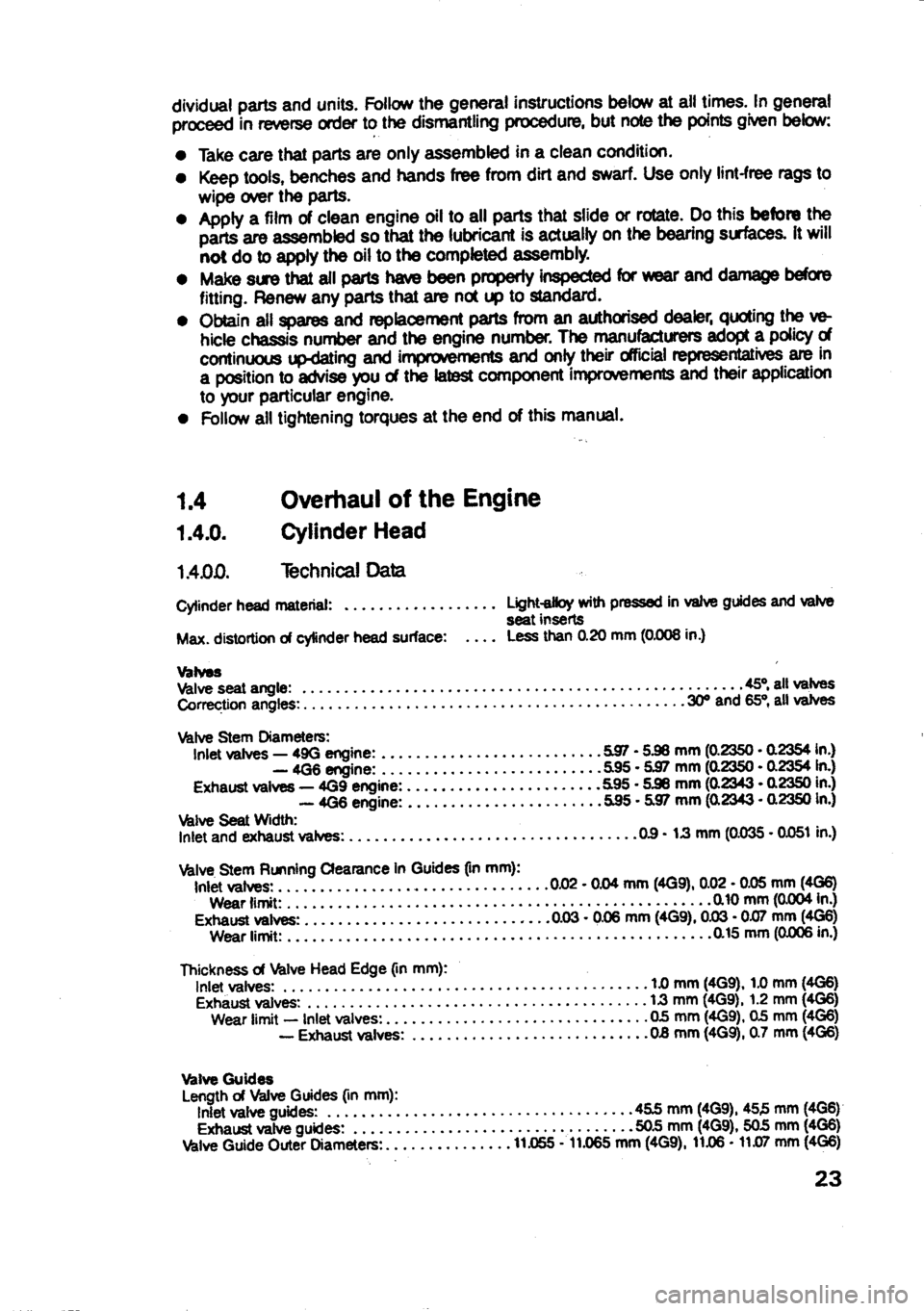 MITSUBISHI SPACE RUNNER 1991 Owners Manual MITSUBISHI SPACE RUNNER 1991 Owners Manual