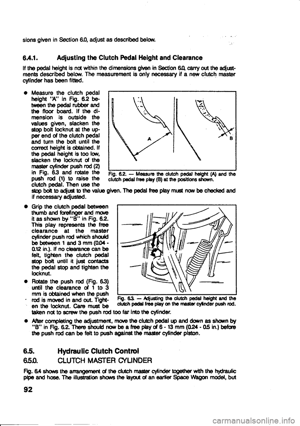 MITSUBISHI SPACE RUNNER 1991 Owners Manual MITSUBISHI SPACE RUNNER 1991 Owners Manual