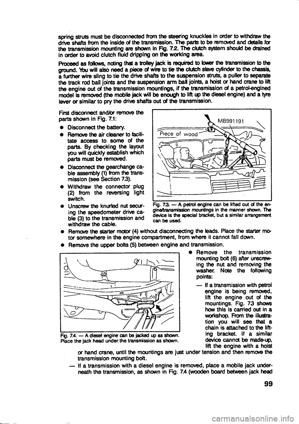 MITSUBISHI SPACE RUNNER 1991 Owners Manual MITSUBISHI SPACE RUNNER 1991 Owners Manual