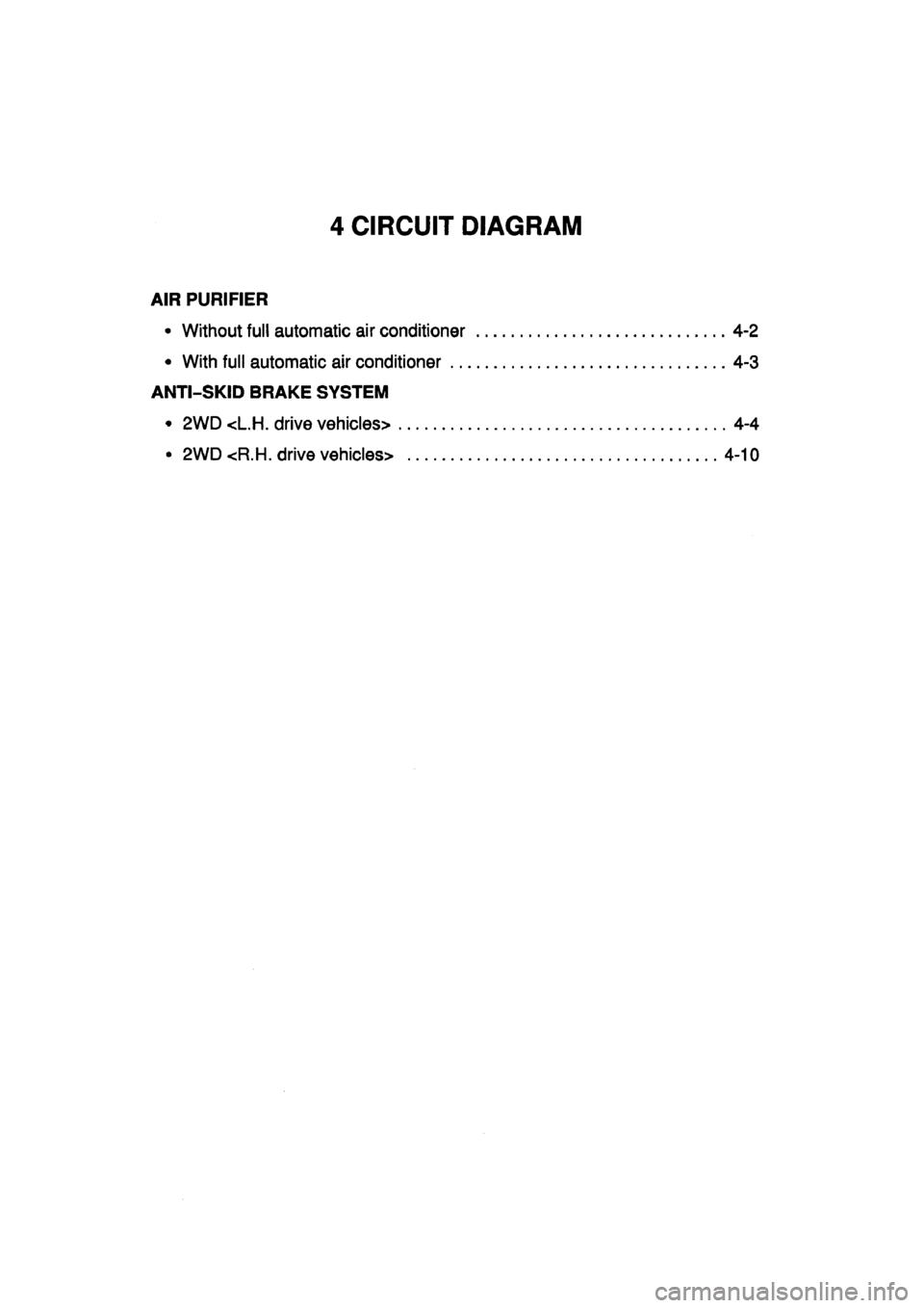 MITSUBISHI GALANT 1995 7.G Electrical Wiring Diagram User Guide 