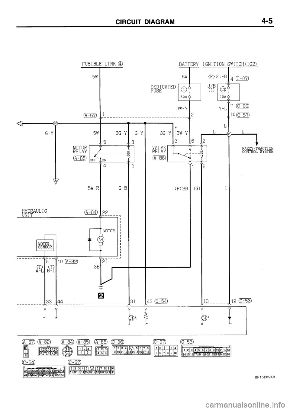 MITSUBISHI GALANT 1995 7.G Electrical Wiring Diagram User Guide 