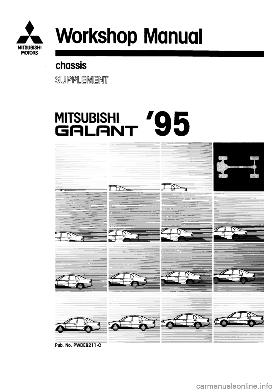 MITSUBISHI GALANT 1995 7.G Workshop Manual 