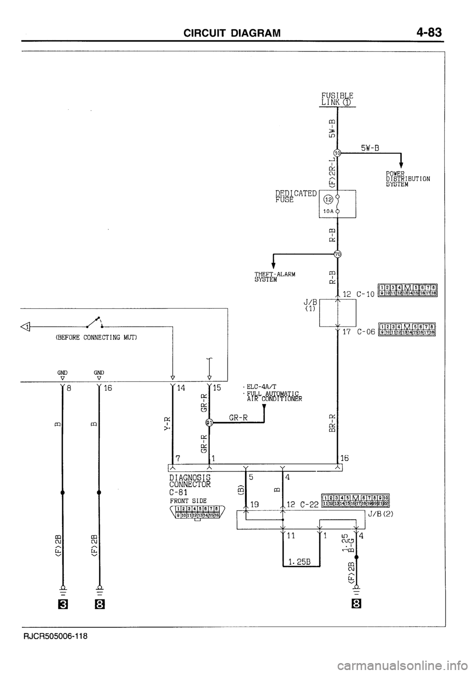 MITSUBISHI GALANT 1996 7.G Electrical Wiring Diagram Workshop Manual MITSUBISHI GALANT 1996 7.G Electrical Wiring Diagram Workshop Manual