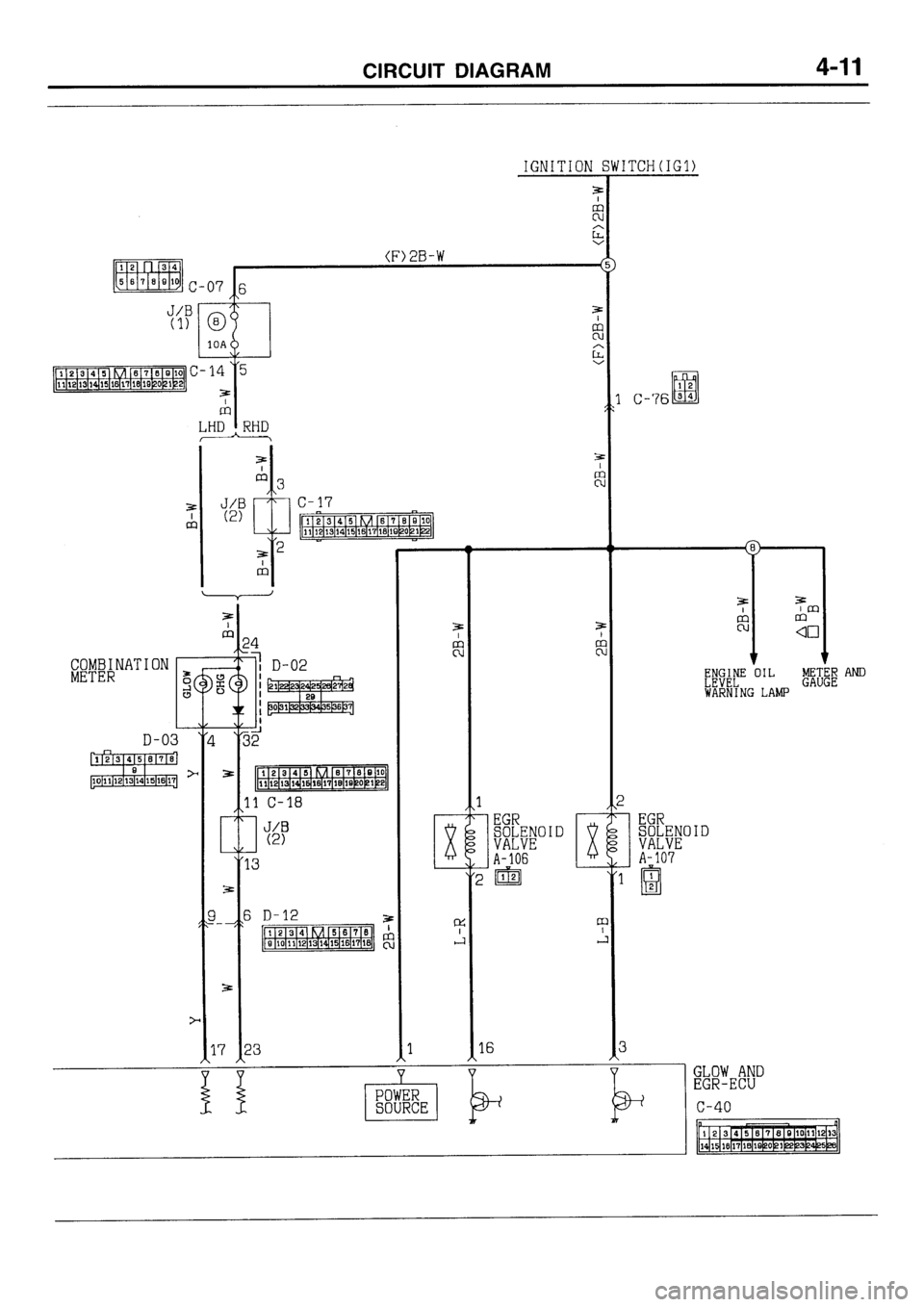 MITSUBISHI GALANT 1996 7.G Electrical Wiring Diagram Service Manual 