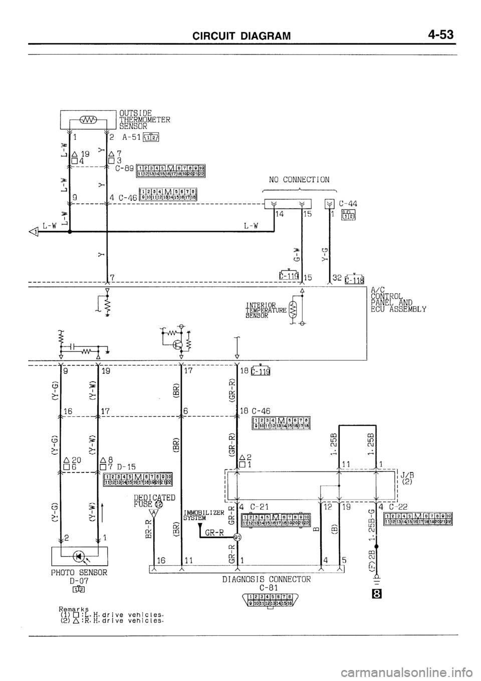 MITSUBISHI GALANT 1996 7.G Electrical Wiring Diagram Manual Online 