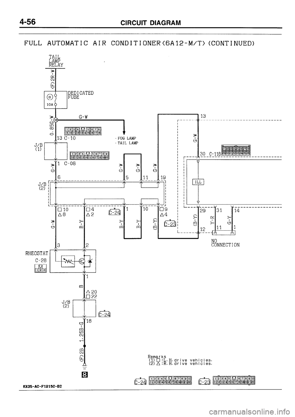 MITSUBISHI GALANT 1996 7.G Electrical Wiring Diagram Manual Online 