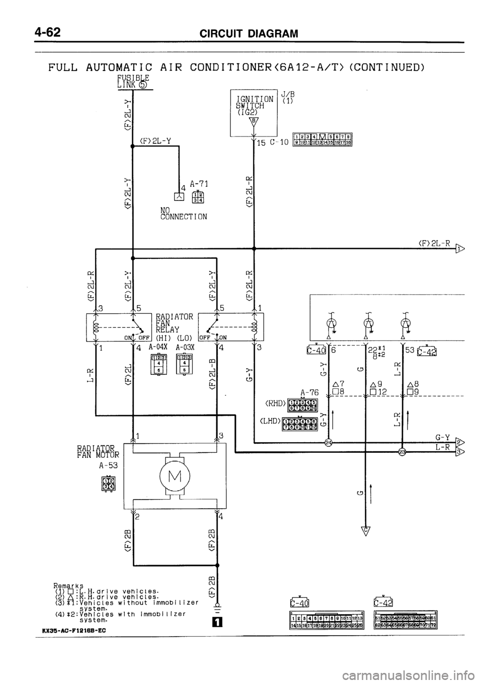 MITSUBISHI GALANT 1996 7.G Electrical Wiring Diagram Owners Manual 
