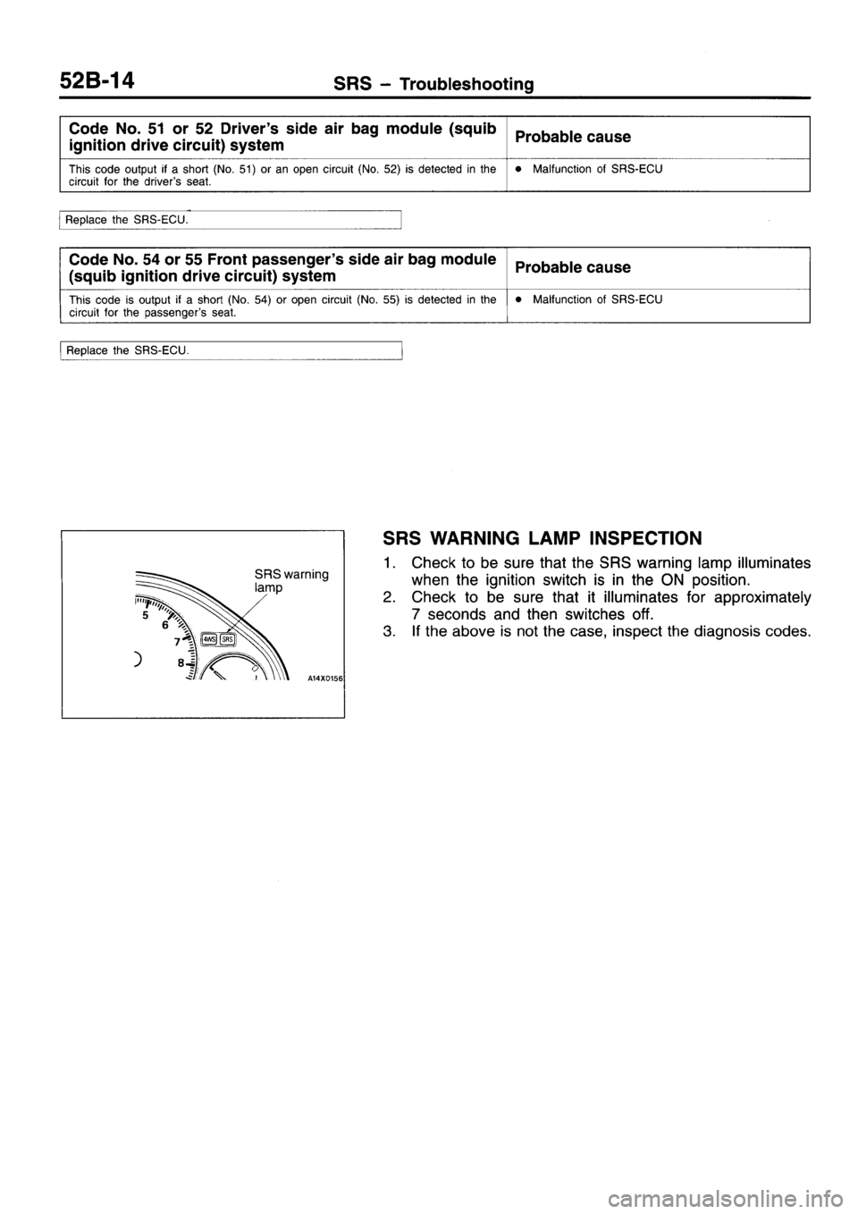 MITSUBISHI GALANT 1996 7.G Owners Guide MITSUBISHI GALANT 1996 7.G Owners Guide