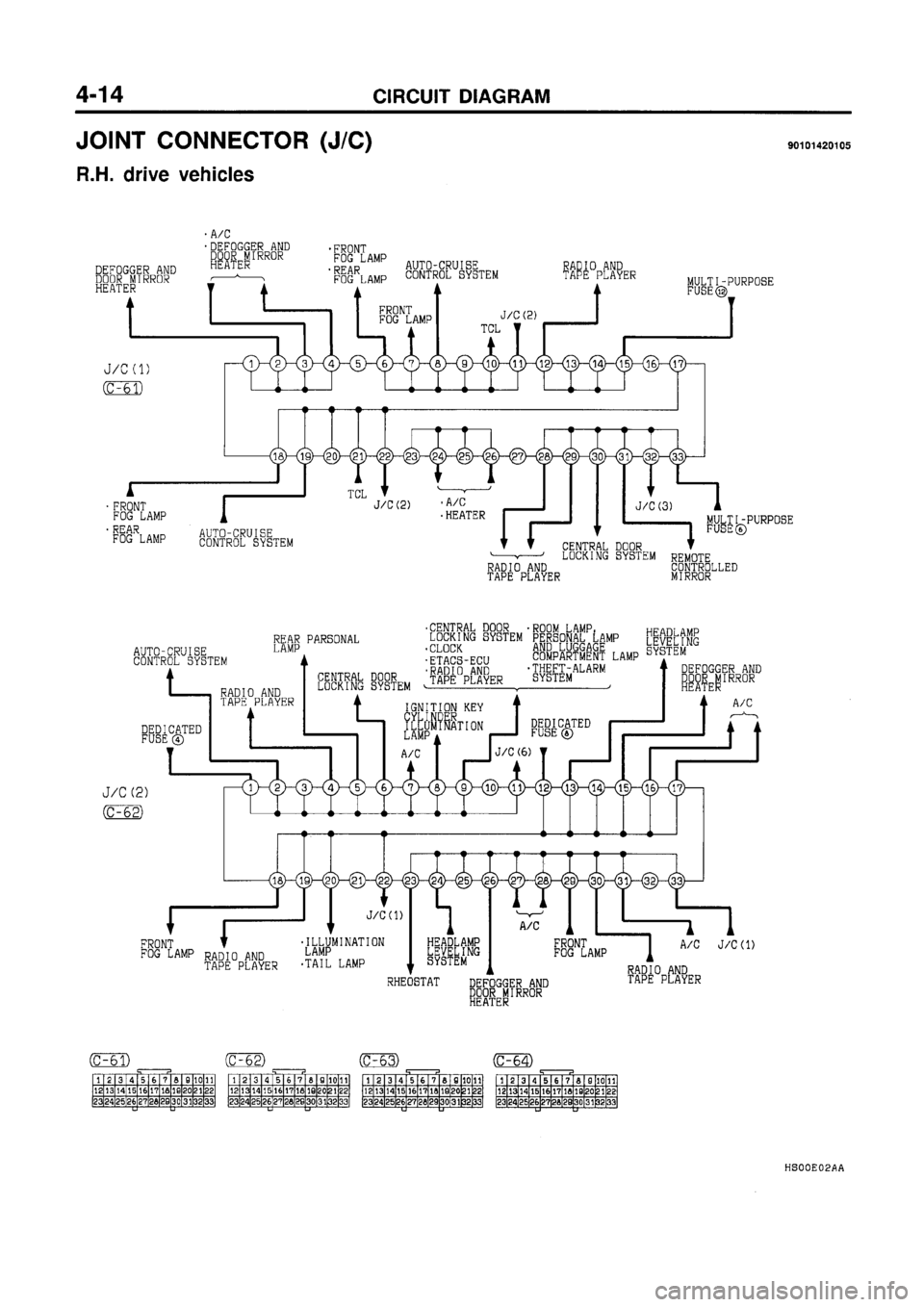 MITSUBISHI GALANT 1997 8.G Electrical Wiring Diagram Workshop Manual MITSUBISHI GALANT 1997 8.G Electrical Wiring Diagram Workshop Manual