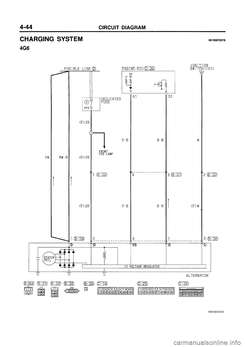 MITSUBISHI GALANT 1997 8.G Electrical Wiring Diagram Workshop Manual MITSUBISHI GALANT 1997 8.G Electrical Wiring Diagram Workshop Manual