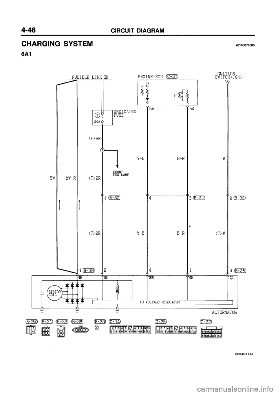 MITSUBISHI GALANT 1997 8.G Electrical Wiring Diagram Workshop Manual MITSUBISHI GALANT 1997 8.G Electrical Wiring Diagram Workshop Manual