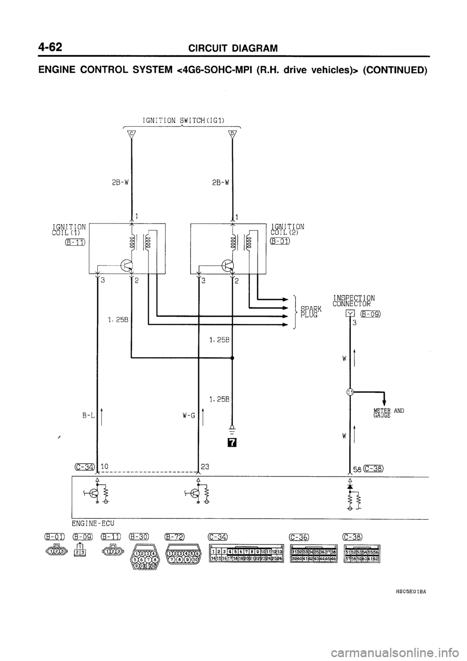 MITSUBISHI GALANT 1997 8.G Electrical Wiring Diagram Workshop Manual MITSUBISHI GALANT 1997 8.G Electrical Wiring Diagram Workshop Manual