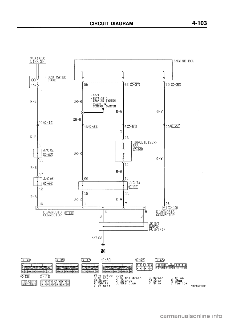 MITSUBISHI GALANT 1997 8.G Electrical Wiring Diagram Workshop Manual MITSUBISHI GALANT 1997 8.G Electrical Wiring Diagram Workshop Manual