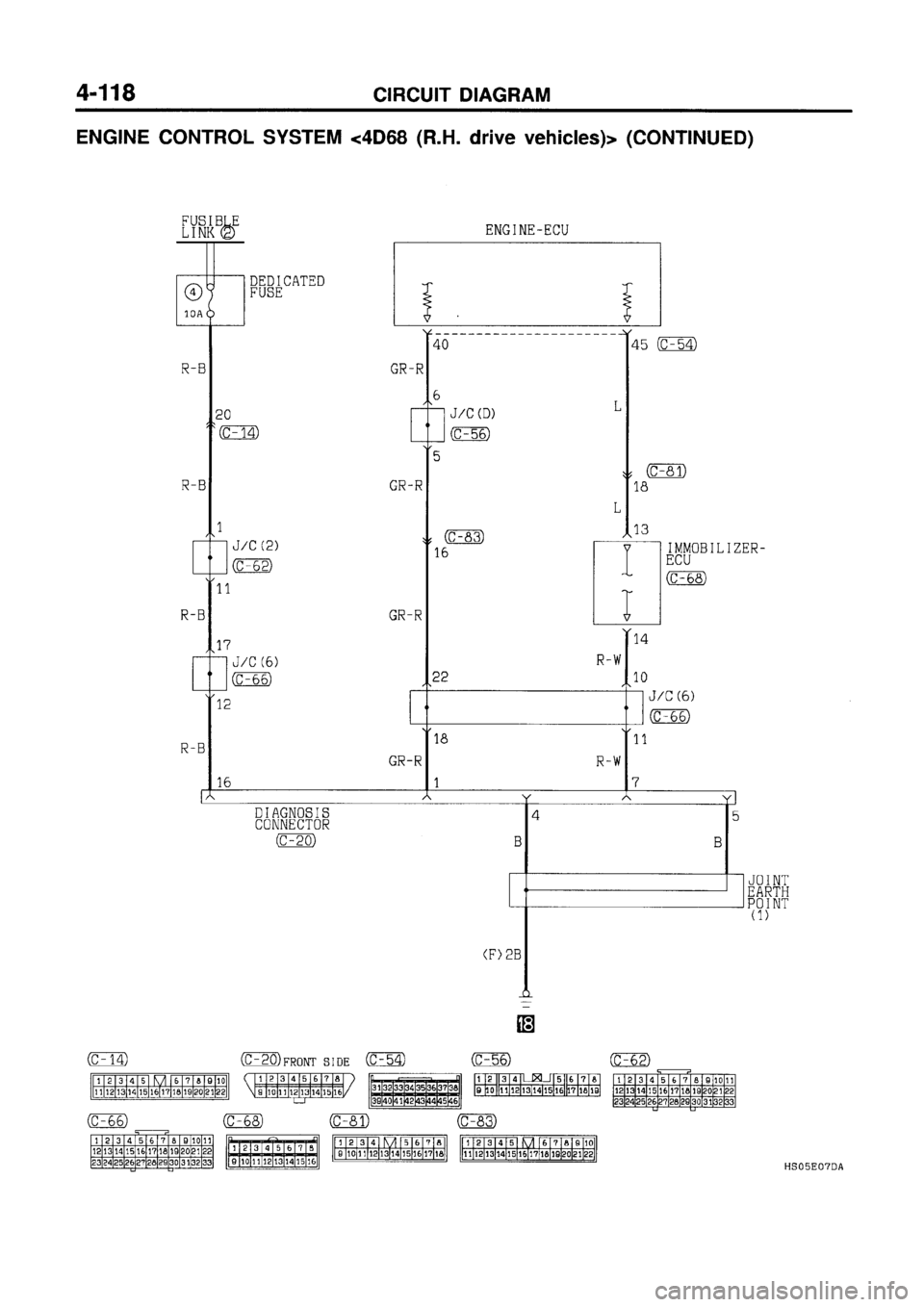 MITSUBISHI GALANT 1997 8.G Electrical Wiring Diagram Workshop Manual MITSUBISHI GALANT 1997 8.G Electrical Wiring Diagram Workshop Manual