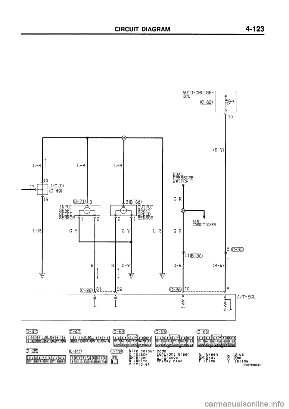 MITSUBISHI GALANT 1997 8.G Electrical Wiring Diagram Workshop Manual MITSUBISHI GALANT 1997 8.G Electrical Wiring Diagram Workshop Manual